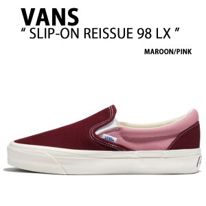 VANS oY Xj[J[ PREMIUM BMX SLIP-ON REISSUE 98 LX MAROON PINK VN000CSE5T2 Xb| CV[ }[ sNY fB[X jp p
