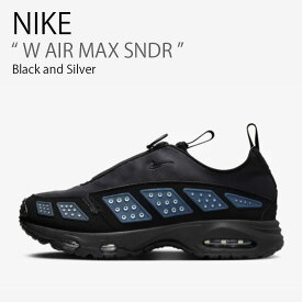 NIKE ナイキ スニーカー W AIR MAX SNDR ウィメンズ エア マックス サンダー FZ2068-001 ローカット ブラック シルバー メンズ レディース 男性用 女性用 男女共用【中古】未使用品