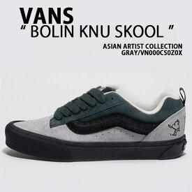 VANS バンズ スニーカー BOLIN KNU SKOOL GRAY ASIAN ARTIST COLLECTION VN000CS0Z0X ボーリン ニュースクール グレイ メンズ レディース