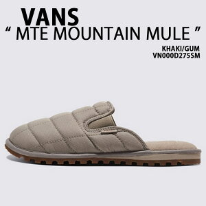 VANS oY ~[ V[Y MTE MOUNTAIN MULE KHAKI GUM VN000D275SM }Ee~[ J[L K Y fB[X