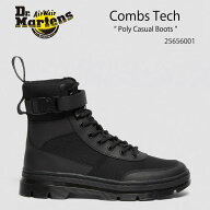 Dr.Martens ドクターマーチン ブーツ Combs Tech Poly Casual Boots 25656001 Black Element Poly Rip St…