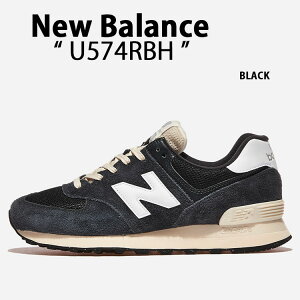 New Balance ニューバランス スニーカー U574RBH BLACK シューズ ニューバランス574 ブラック