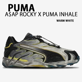 PUMA プーマ ASAP Rocky エイサップロッキー スニーカー PUMA INHALE インヘイル WARM WHITE シューズ ウォームホワイト コラボ コラボレーション メンズ レディース 40245601【中古】未使用品