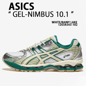 ASICS AVbNX Xj[J[ GEL-NIMBUS 10.1 WHITE RAINY LAKE 1203A543-102 V[Y Q joX10.1 bV V[ zCg Cj[CN Y fB[X