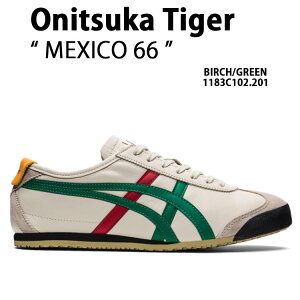 Onitsuka Tiger IjcJ^CK[ Xj[J[ MEXICO 66 BIRCH GREEN 1183C102.201 LVR66 o[` O[ V[Y [Jbg XG[h Y fB[X jp p