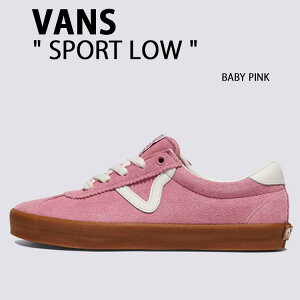 VANS oY Xj[J[SPORT LOW BABY PINK VN000D09PNK X|[cE xCr[sN V[Y XG[h XEF[h fB[X p