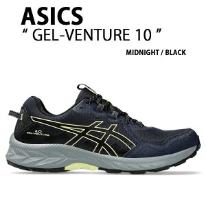 ASICS アシックス メンズ スニーカー GEL-VENTURE 10 STANDARD 1011B967-400 NAVY BLACK シューズ ゲルベンチャー10 スタンダード メッシュ ネイビー ブラック 男性用