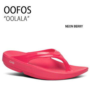 OOFOS E[tHX T_ OOLALA NEON BERRY Jo[T_ ̌^T_ ̌` r[T V[Y fB[X p