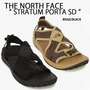 THE NORTH FACE m[XtFCX T_ XgbvT_ X|[cT_ STRATUM PORTA TCY X|T BEIGE BLACK AEghA Lv gbLOT_ V Y fB[X NS