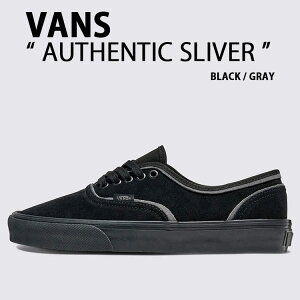 VANS oY Xj[J[ AUTHENTIC SLIVER VN000D6DDE2 BLACK GRAY V[Y I[ZeBbN Xo[ ubN O[ Y fB[X