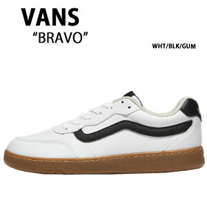 VANS oY Xj[J[ BRAVO WHITE BLACK GUM V2740 GUM u{ zCg ubN K Y fB[X jp p