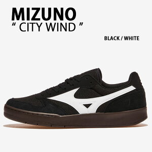 Mizuno ~Ym Xj[J[ CITY WIND D1GA2564-02 BLACK WHITE V[Y VeBEBh ubN zCg XG[h Y fB[X