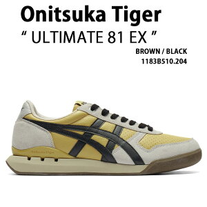 Onitsuka Tiger IjcJ^CK[ Y Xj[J[ ULTIMATE 81 EX BROWN BLACK 1183B510.204 V[Y AeBbg81 ubN
