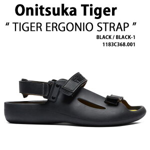 Onitsuka Tiger IjcJ^CK[ fB[X X|[cT_ TIGER ERGONIO STRAP BLACK YELLOW 1183C368.001 V[Y ^CK[ GSjI Xgbv ubN CG[