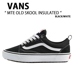 VANS �o���Y �X�j�[�J�[ MTE OLD SKOOL INSULATED BLACK WHITE VN000DC6BA2 MTE �I�[���h�X�N�[�� �C���V�����C�e�b�h �u���b�N �z���C�g �j���p �����p