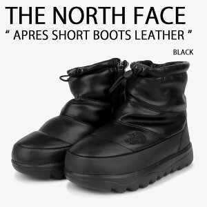 THE NORTH FACE m[XtFCX u[c U[u[c APRES SHORT BOOTS LEATHER At V[gu[c U[ u[eB BLACK ubN h NS87R76J
