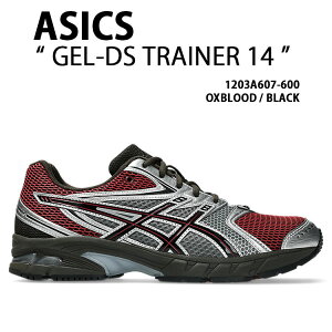 asics �A�V�b�N�X ���f�B�[�X �X�j�[�J�[ GEL-DS TRAINER 14 1203A607-600 �V���[�Y �Q��DS�g���[�i�[14 �����V���[ ���b�V�� RED BLACK ���b�h �u���b�N �����p