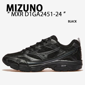 Mizuno �~�Y�m �X�j�[�J�[ MXR D1GA2451-24 �V���[�Y �G���G�b�N�X�A�[�� �����j���O�V���[�Y ���b�V�� BLACK �u���b�N �����Y ���f�B�[�X
