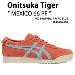 Onitsuka Tiger �I�j�c�J�^�C�K�[ �X�j�[�J�[ MEXICO 66 PF RED BLUE 1183C616.600 �V���[�Y ���L�V�R66PF ���b�h �u���[ �����Y ���f�B�[�X