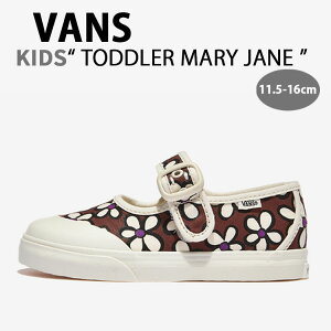 VANS �o���Y �L�b�Y �X�j�[�J�[ TODDLER MARY JANE PAINTED FLORAL RUST VN000CRYRUS �g�h���[ �����[�W�F�[�� �y�C���e�b�h �t���[���� ���X�g �L�b�Y�p �q���p �׃r�[�p