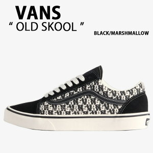 VANS �o���Y �X�j�[�J�[ OLD SKOOL BLACK MARSHMALLOW VN000E9TBPT �I�[���h�X�N�[�� �u���b�N �}�V���}�� �j���p �����p