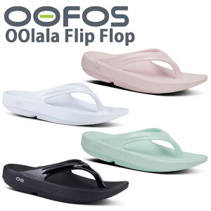 OOFOS �E�[�t�H�X �T���_�� ���J�o���[�T���_�� Oolala Flip Flo �E�[���� �t���b�v�t���b�v �R���t�H�[�g�T���_�� BLACK WHITE PINK MINT ��̌^�T���_�� �Ռ��z�� ��J�� ��̌`�� �����b�N�X�T���_