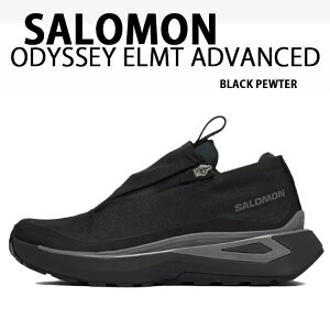 SALOMON �T������ �V���[�Y ���s���[�^�[ Odyssey ELMT Advanced Black Pewter L47384800 �X�j�[�J�[ �I�f�b�Z�C �G�������g�A�h�o���X �u���b�N�s���[�^�[ �A�E�g�h�A �g���b�L���O