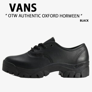 VANS �o���Y �V���[�Y OTW AUTHENTIC OXFORD HORWEEN BLACK VN000EJDBLA OTW �I�[�Z���e�B�b�N �I�b�N�X�t�H�[�h �z�[�E�B�� �u���b�N �j���p �����p