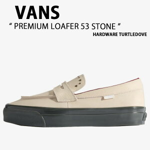 VANS �o���Y �V���[�Y PREMIUM LOAFER 53 STONE HARDWARE TURTLEDOVE VN000VATDJR �v���~�A�� ���[�t�@�[ 53 �X�g�[�� �n�[�h�E�F�A �^�[�g���_�� �j���p �����p