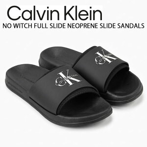 Calvin Klein �J���o���N���C�� �T���_�� �t���b�g�T���_�� NORWICH FULL SLIDE NEOPRENE SLIDE TRIPLE BLACK CK �m���b�` �t�� �X���C�h �l�I�v���� �X���C�h �g���v�� �u���b�N HW031240GM