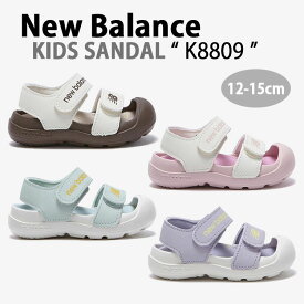 New Balance ニューバランス キッズサンダル BABY SANDAL K8809 シューズ ベビーサンダル ストラップサンダル 軽量 つま先保護 ベルクロ ベビー用 キッズ用 子供用 K8809I6I K8809P6I K8809T6I K8809V6I【中古】未使用品