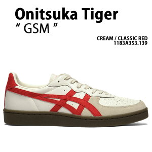 Onitsuka Tiger �I�j�c�J�^�C�K�[ �X�j�[�J�[ GSM 1183A353.139 CREAM RED �V���[�Y �W�[�G�X�G�� �N���[�� ���b�h ���[�e�N�X�j�[�J�[ ���[�e�N�V���[�Y �X�G�[�h �X�E�F�[�h �e�j�X�V���[�Y �����Y ��