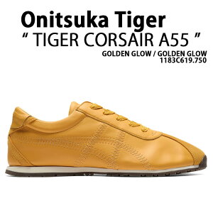 Onitsuka Tiger �I�j�c�J�^�C�K�[ �X�j�[�J�[ TIGER CORSAIR A55 �V���[�Y �^�C�K�[ �R���Z�A A55 GOLDEN GLOW �S�[���f���O���E �����Y ���f�B�[�X �j�����p 1183C619.750