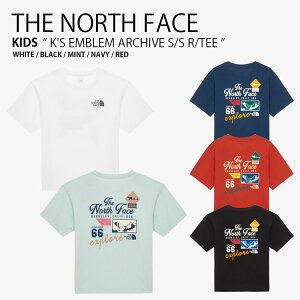 THE NORTH FACE �m�[�X�t�F�C�X �L�b�Y T�V���c K'S EMBLEM ARCHIVE S/S R/TEE �G���u���� �A�[�J�C�u �V���[�g�X���[�u ���E���h�l�b�N �e�B�[�V���c ���� �J�b�g�\�[ �N���[�l�b�N ���S �J�W���A�� �X�g