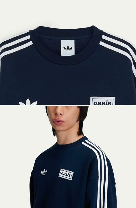 楽天市場】adidas originals アディダス スウェット OASIS TOUR live 