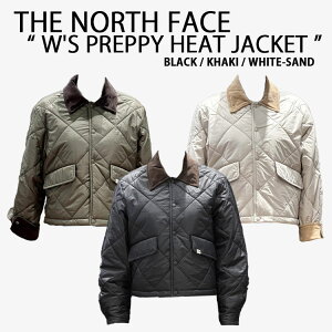 THE NORTH FACE �m�[�X�t�F�C�X �z���C�g���[�x�� ���f�B�[�X �L���e�B���O�W���P�b�g W'S PREPPY HEAT JACKET ���ȃW���P�b�g WHITELABEL �u���b�N �J�[�L �z���C�g �����p NJ3NR80J/K/L