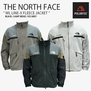 THE NORTH FACE �m�[�X�t�F�C�X �t���[�X�W���P�b�g WL LINE-X FLEECE JACKET �z���C�g���[�x�� ���C�� �t���[�X �W���P�b�g �{�A�W���P�b�g ���S WHITELABEL �u���b�N �x�[�W�� �O���[ �����Y ���f�B�[�X 