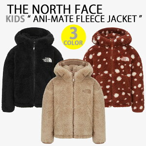 THE NORTH FACE m[XtFCX LbY t[X _EWPbg K'S ANI-MATE FLEECE JACKET LbYt[X qpt[X BEIGE BLACK ORANGE t[ht[X p[J[t[X LbYp qp Wj