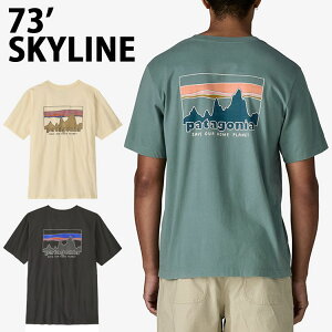 Patagonia �p�^�S�j�A T�V���c 73�X�J�C���C�� Capilene Cool Daily Shirt 73 Skyline �L���s���� �N�[�� �f�C���[�V���c BLACK BLUE NATURAL �o�b�N�O���t�B�b�N �����Y ���f�B�[�X 45478R5