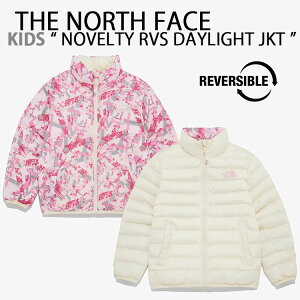THE NORTH FACE �m�[�X�t�F�C�X �L�b�Y ���o�[�V�u���W���P�b�g K'S NOVELTY RVS DAYLIGHT T JACKET ���ʃW���P�b�g �p�f�B���O�W���P�b�g CREAM �����f�U�C�� �N���[�� �j�̎q ���̎q �q���p �L�b�Y�p NJ3NQ59
