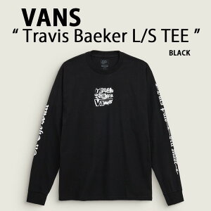 Vans x Travis Barker �o���Y �g�����B�X�o�[�J�[ ����T T�V���c LONG SLEEVE TEE BLACK VN0013QBBLK ���[�Y�t�B�b�g ����T�V���c �R���{ �g�����B�X�E�o�[�J�[ �u���b�N �����Y ���f�B�[�X