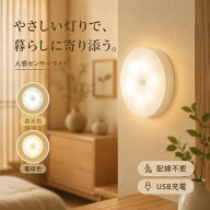 ＼激安！1個たったの400円！／【もう暗闇に慌てない！自動点灯で万全の防災照明】センサーライト 室内 人…