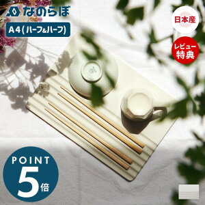 【当店限定特典付】なのらぼ ドライングプレート A4 ハーフ H&H 珪藻土 日本製 水切り プレート 食器 無石綿 キッチン 速乾 吸水 抗菌 消臭 ドライングボード ドライングマット 水切りマット