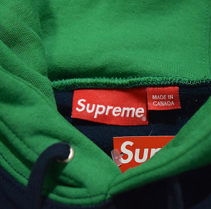 楽天市場】[新品] 17FW SUPREME GT HOODED SWEATSHIRTS Mサイズ NAVY 