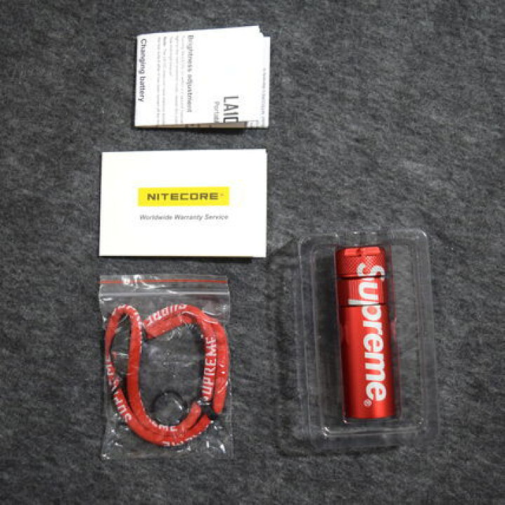 楽天市場】≪新品≫ 17FW Supreme / Nitecore Mini Magnetic 