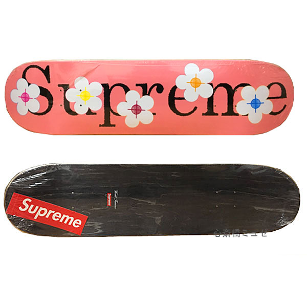 楽天市場】≪新品≫ SS17 SUPREME FLOWERS Skateboard Deck PINK 