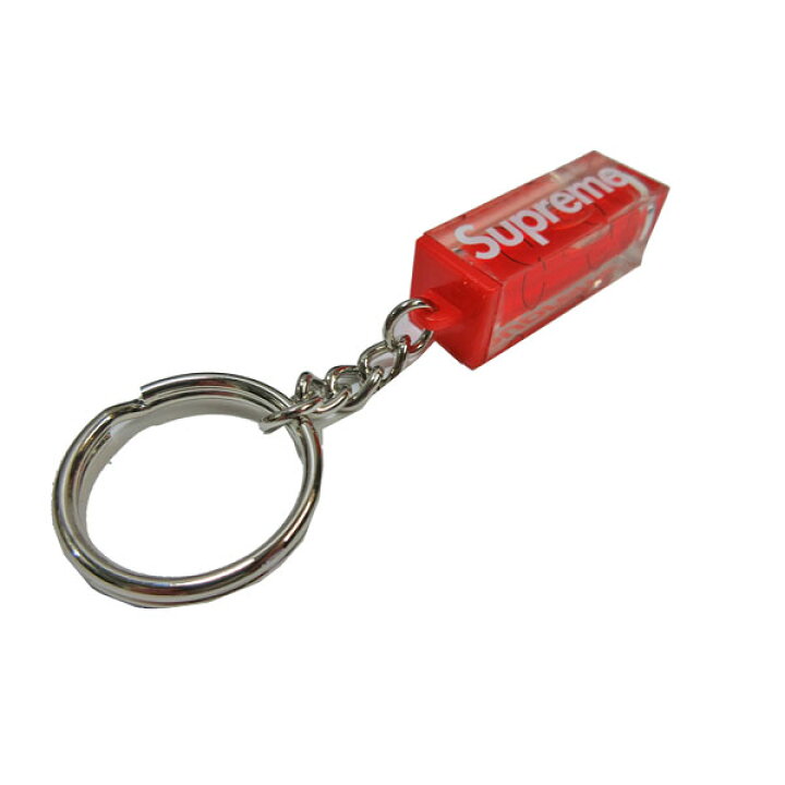 Supreme 18AW Level Keychain キーホルダー 水平器 赤 通販