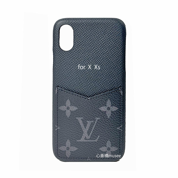 ≪新品≫ルイヴィトン iphone X Xs 10 10S バンパー モノグラムエクリプス スマホ 携帯ケース アクセサリー モバイル M67806　 黒 LOUISVUITTON ビトン | 心斎橋ミュゼ