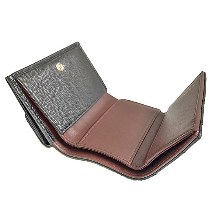 楽天市場】≪Brand new≫ CHANEL Small Flap Walette Black Gold 