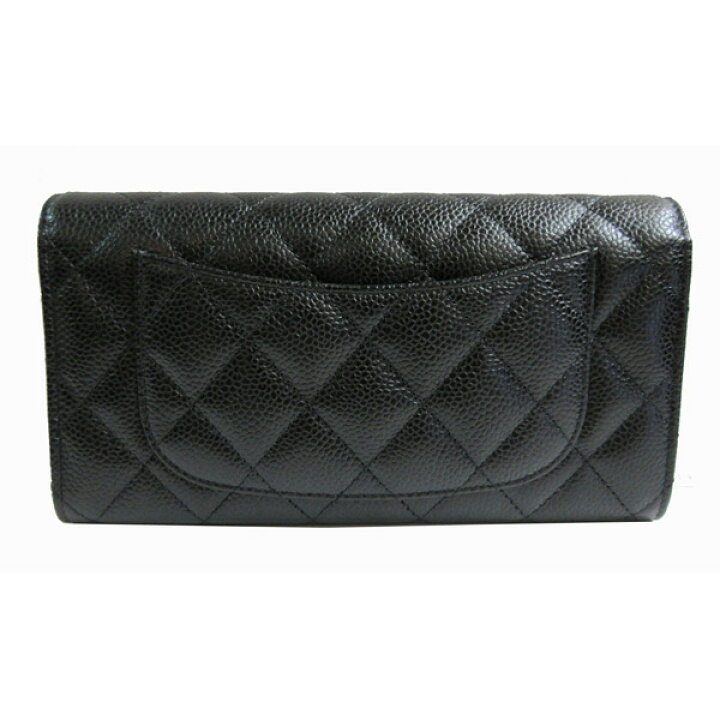 楽天市場】≪Brand new≫ CHANEL Long Flap Walette Black Gold ≪新品  